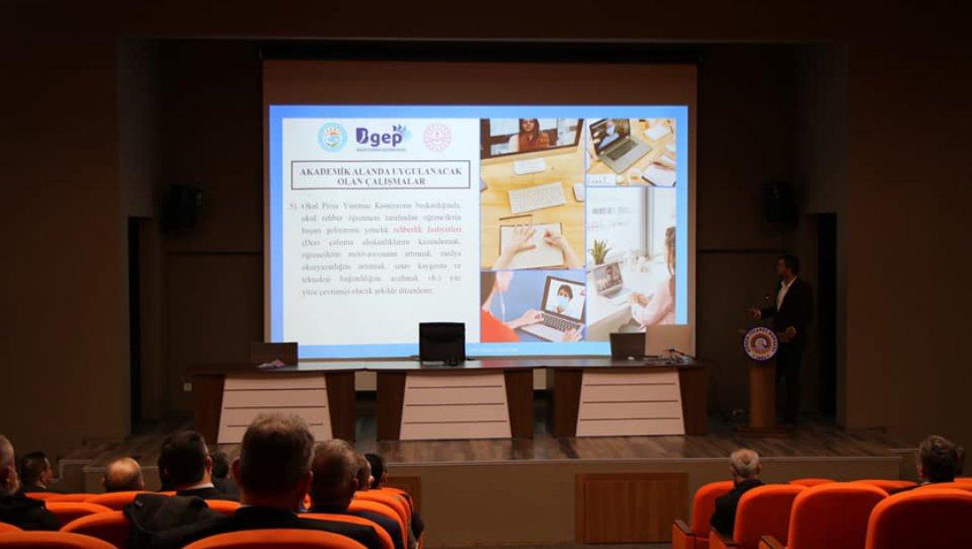 Başarıyı İzleme ve Geliştirme Projesi (BİGEP) Toplantısı Yapıldı.