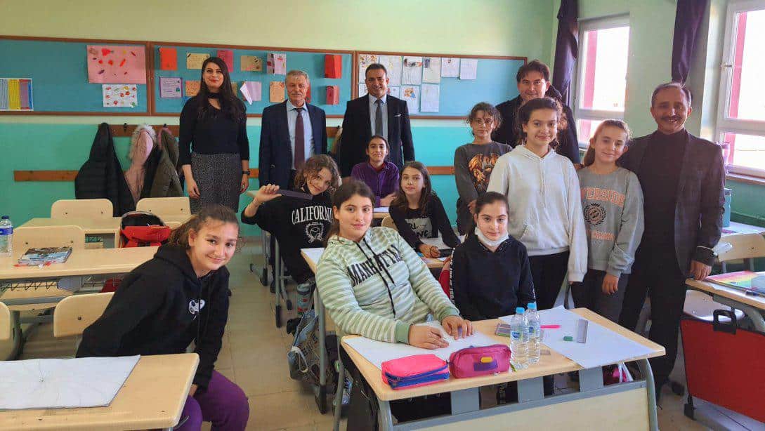 Hasanbey Ortaokulunda Destekleme ve Yetiştirme Kurslarına Ziyaret